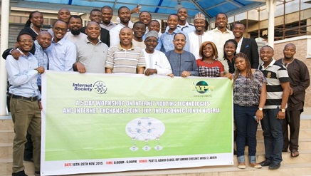 A cross section of participants at the Internet Society, IXPN training workshop held in Abuja recently.